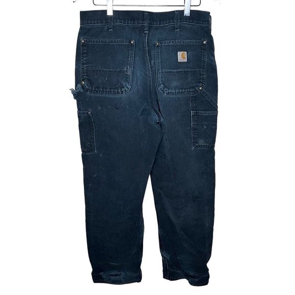 VTG USA Carhartt Double Knee pants B01 Men’s size 34x32 Original Dungaree Fit - Picture 4 of 7
